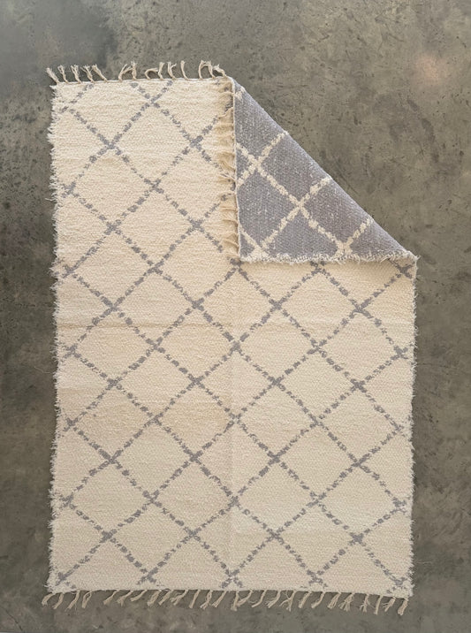 Tapis Artisanal Réversible - Lavanda - 140x200 - nenita - deco -