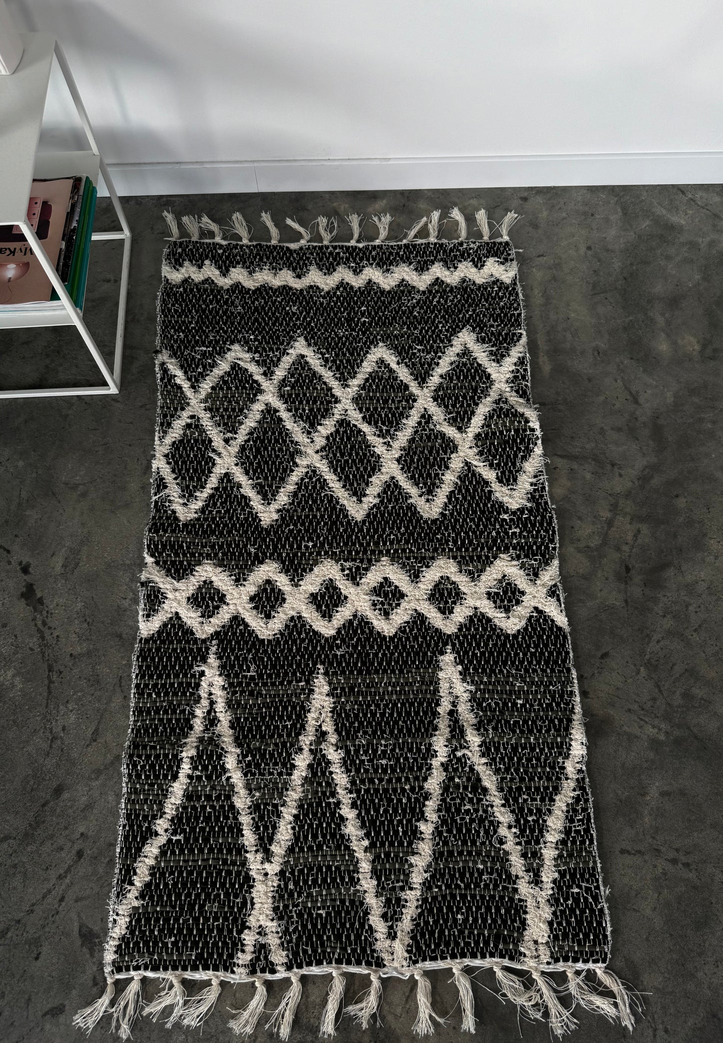 Tapis Artisanal Berbère Réversible - Oliva - 70x120 - nenita - deco -