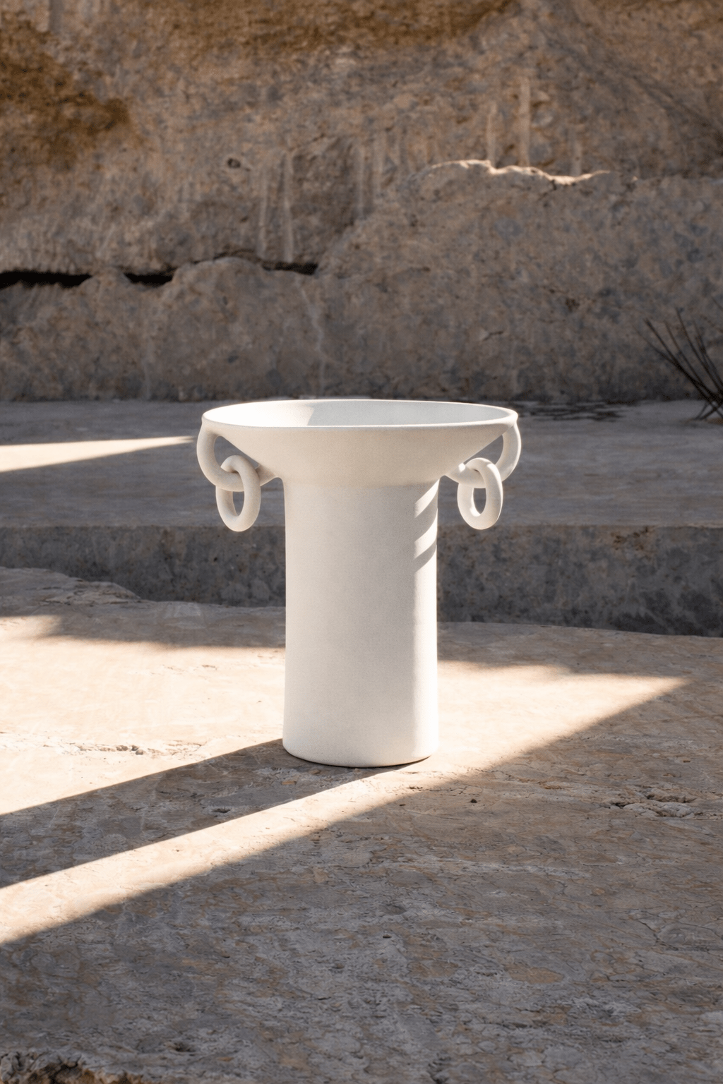 Vase en céramique artisanal – Inma Peroli - Blanc - nenita - deco -