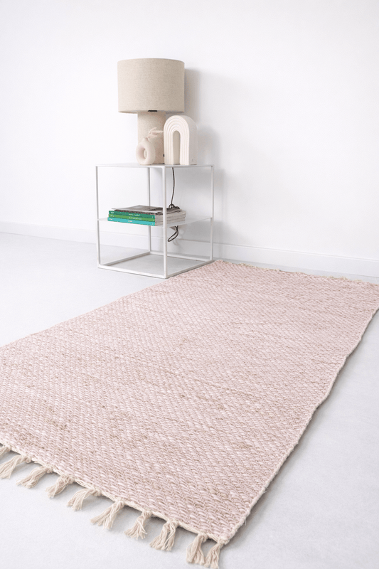 Tapis Artisanal Jute Gris Bleu – Pablo - nenita - deco