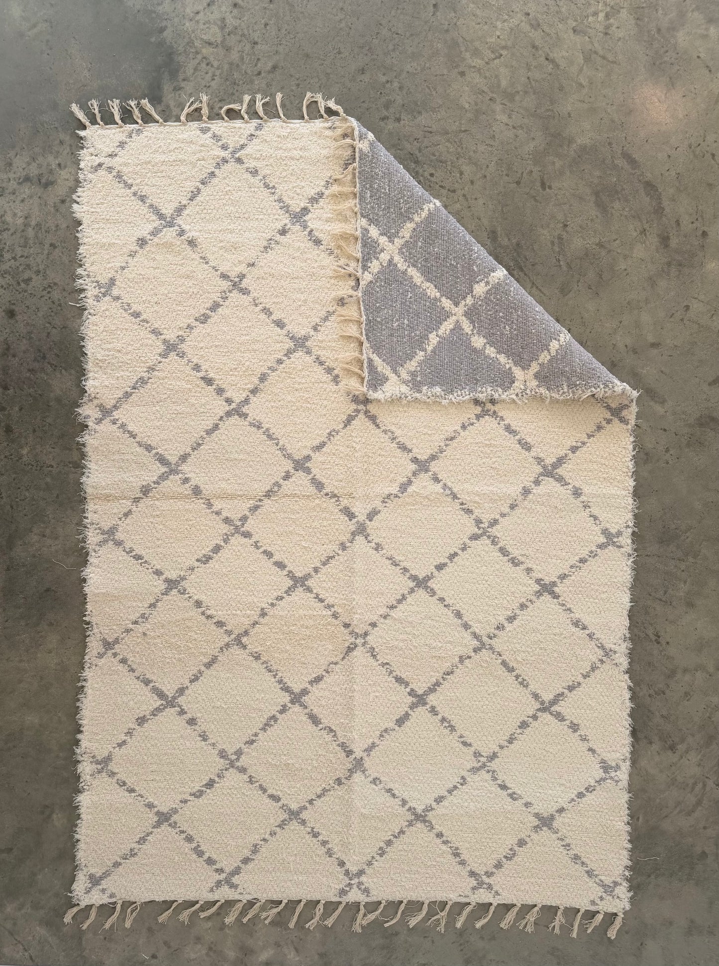 Tapis Artisanal Réversible - Lavanda - 140x200 - nenita - deco - 