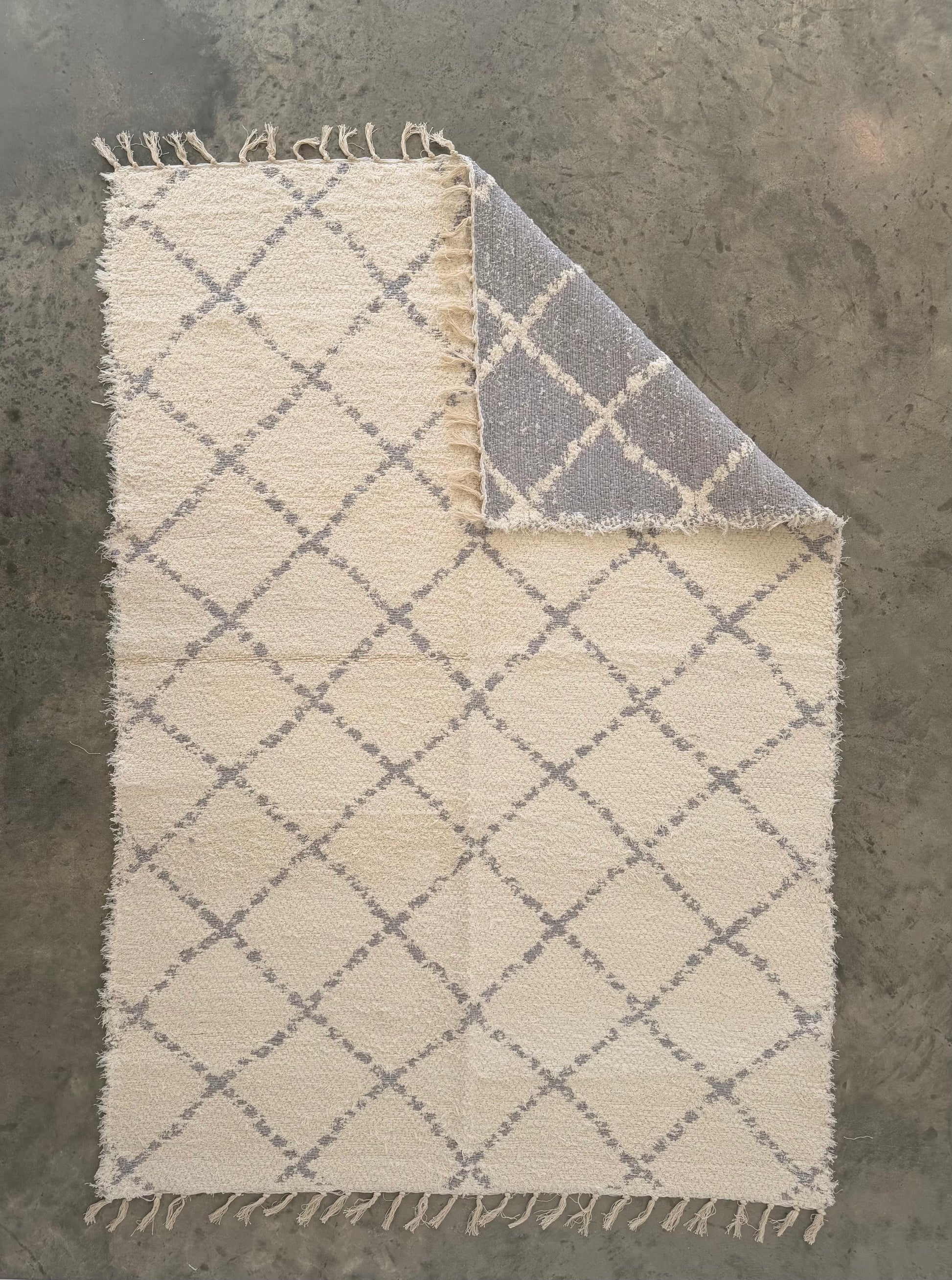 Tapis Artisanal Réversible - Lavanda - 140x200 - nenita - deco - 