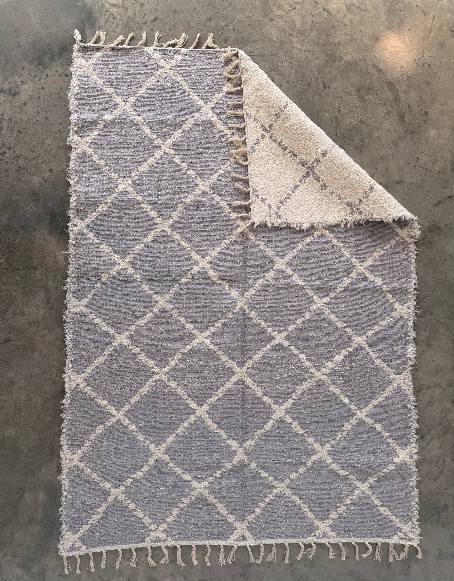 Tapis Artisanal Réversible - Lavanda