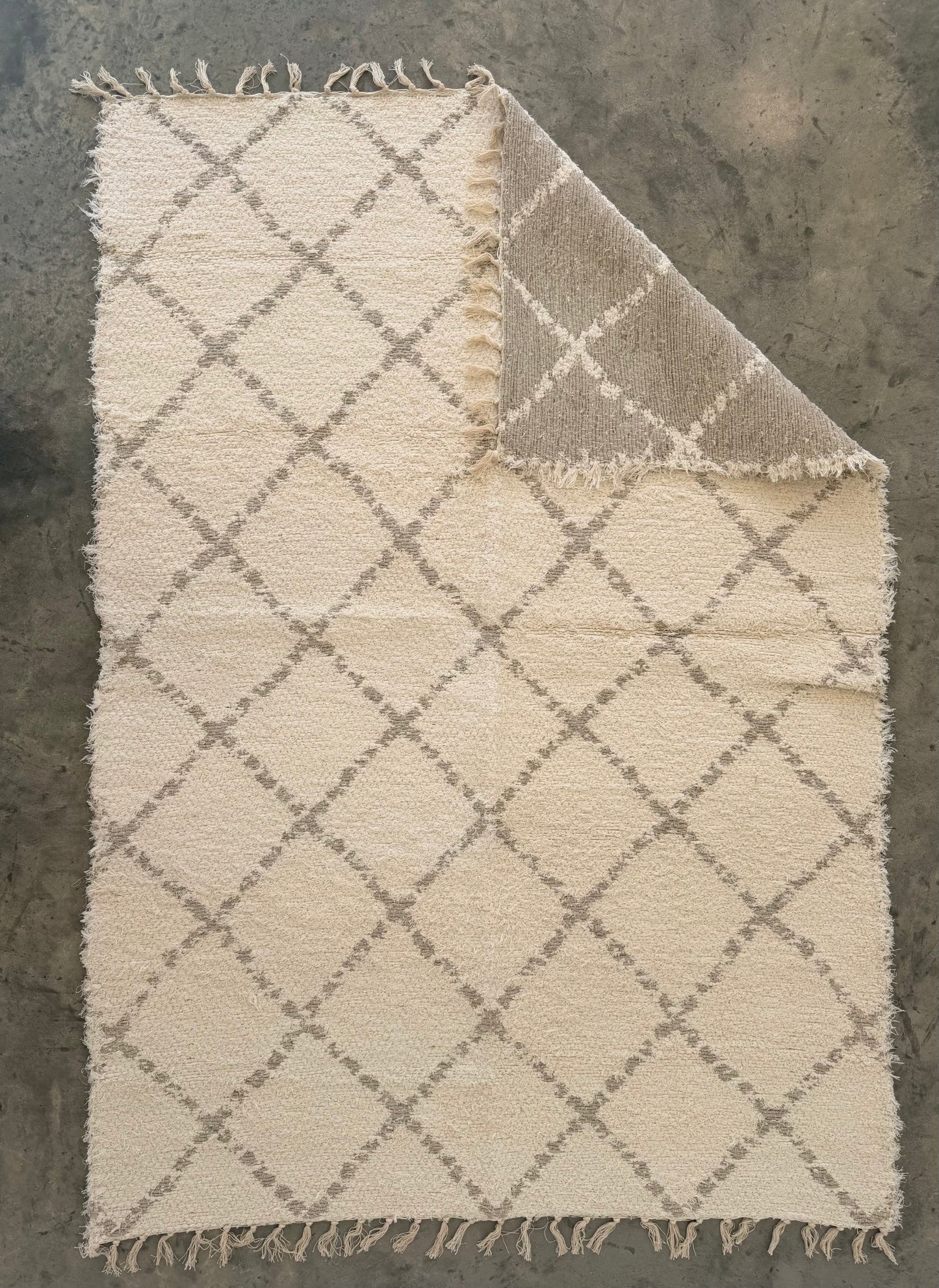 Tapis Artisanal Réversible - Topo - 140x200 - nenita - deco - 