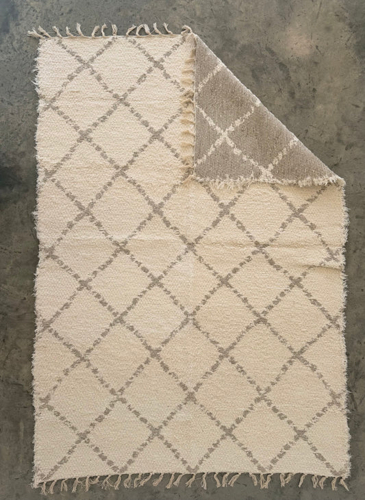 Tapis Artisanal Réversible - Topo - 140x200 - nenita - deco - 