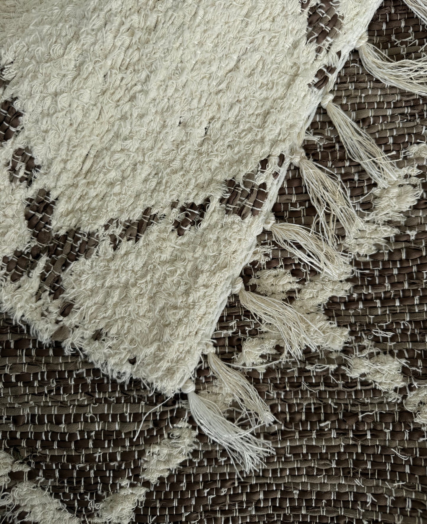 Tapis Artisanal Réversible - Marón - 140x200 - nenita - deco - 