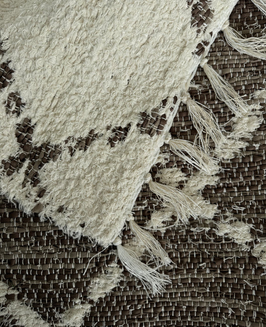 Tapis Artisanal Réversible - Marón - 140x200 - nenita - deco - 