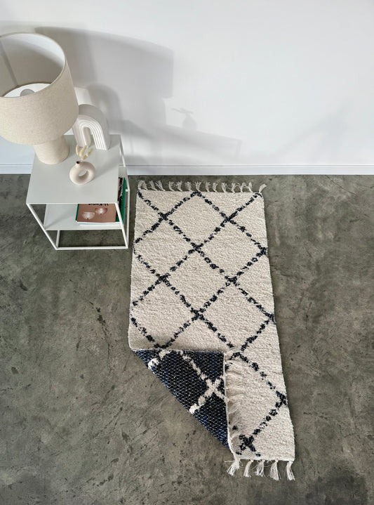 Tapis Artisanal Réversible - Marina - 70x120 - nenita - deco - 