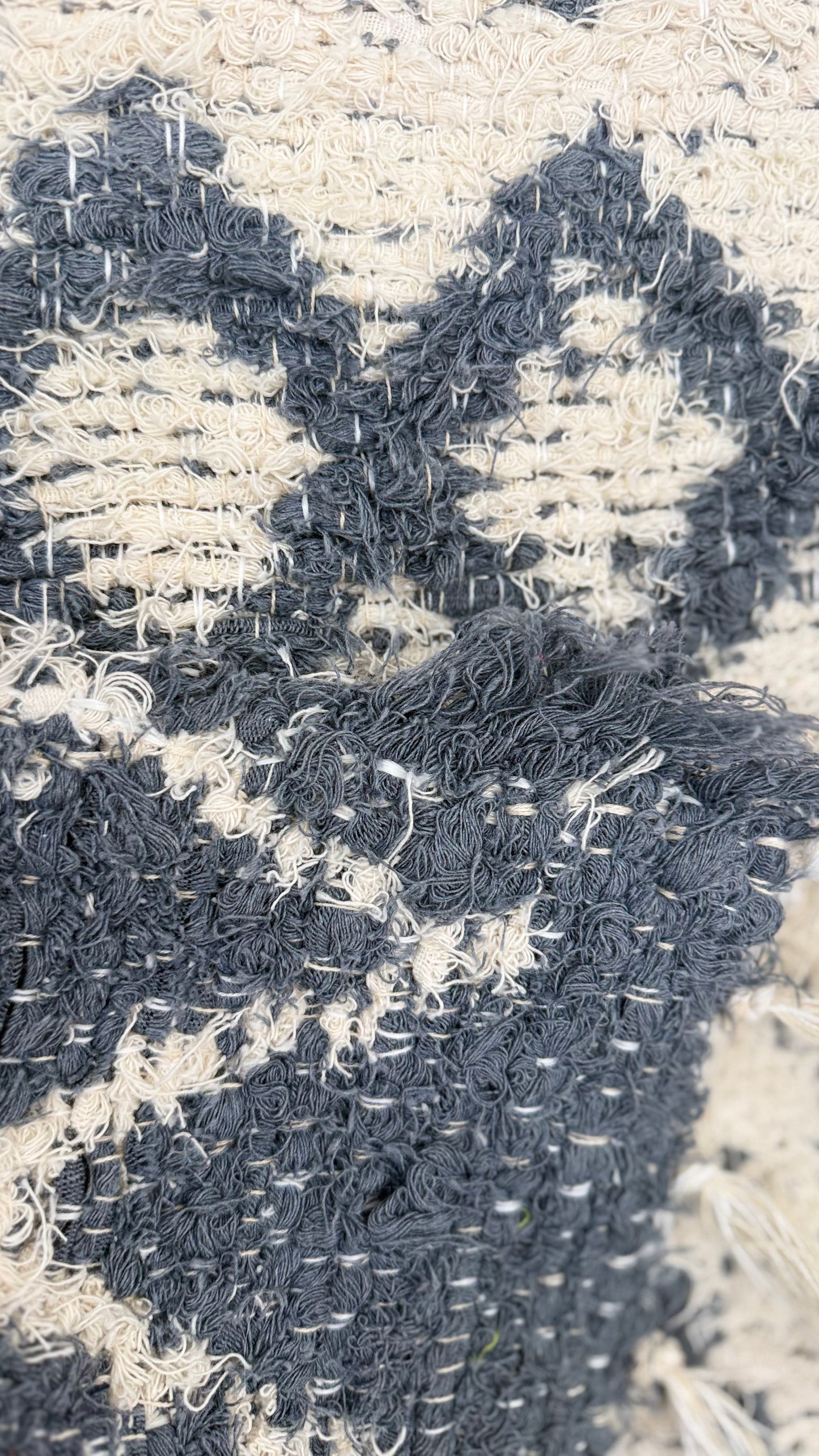 Tapis Artisanal Berbère Réversible  - Elio