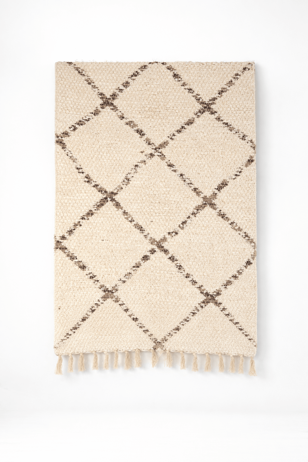Tapis Artisanal Réversible Marron Nenita - deco