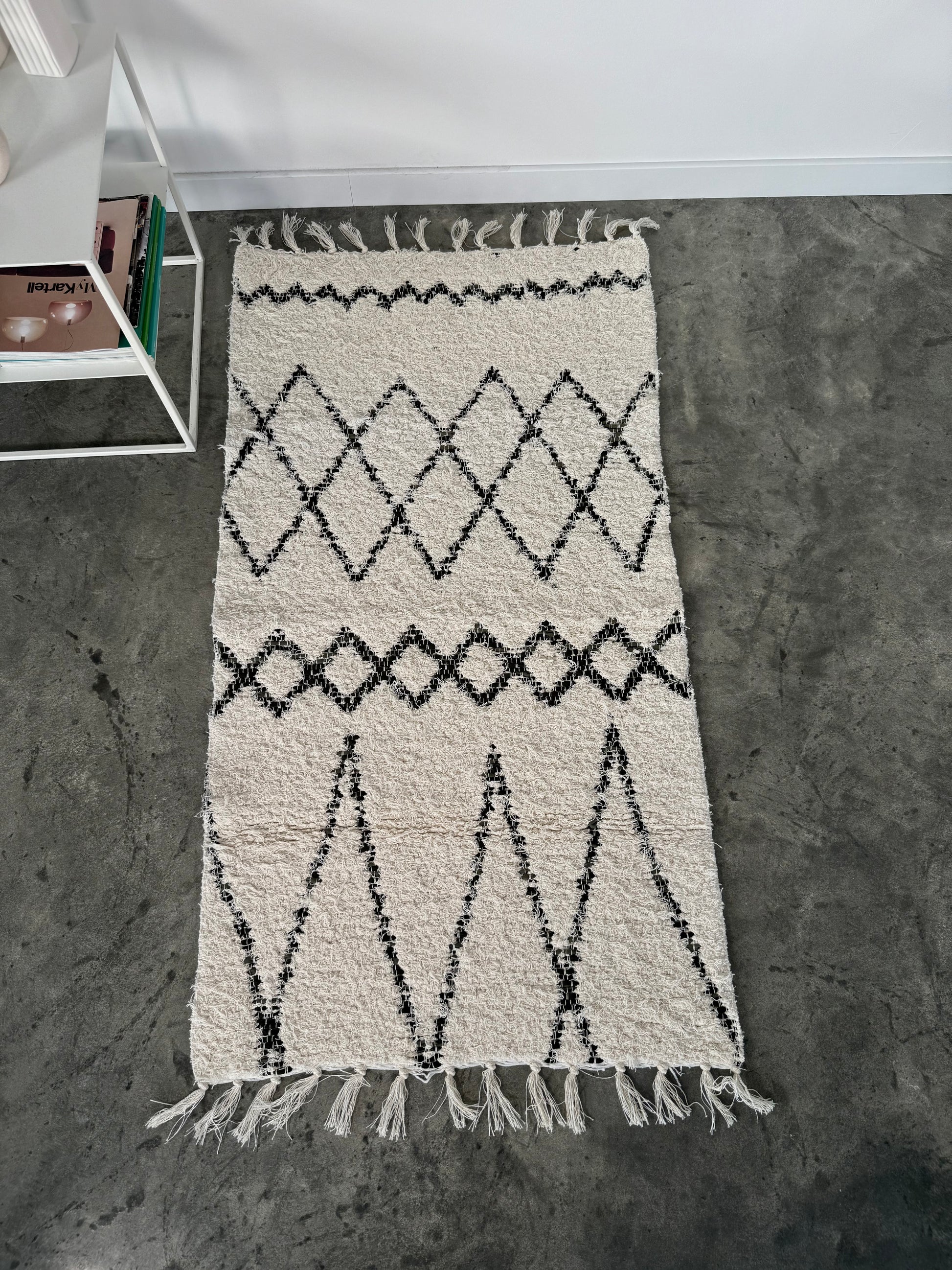 Tapis Artisanal Berbère Réversible - Oliva - 70x120 - nenita - deco - 