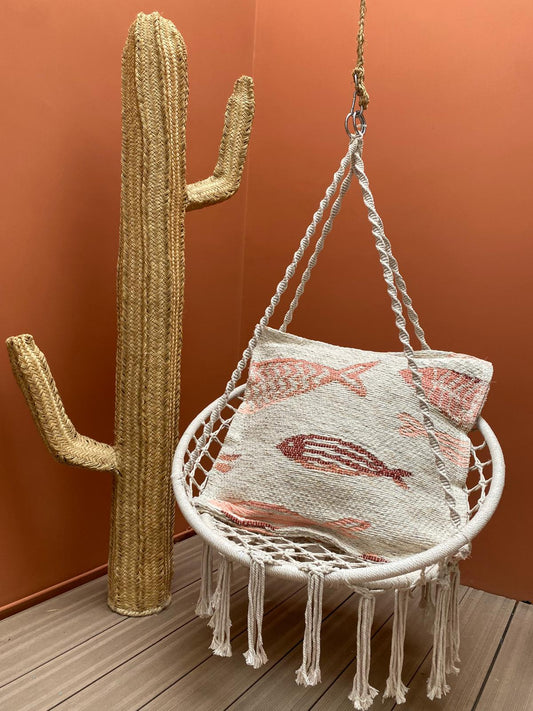 Housse de coussin Poissons Rose - nenita - deco