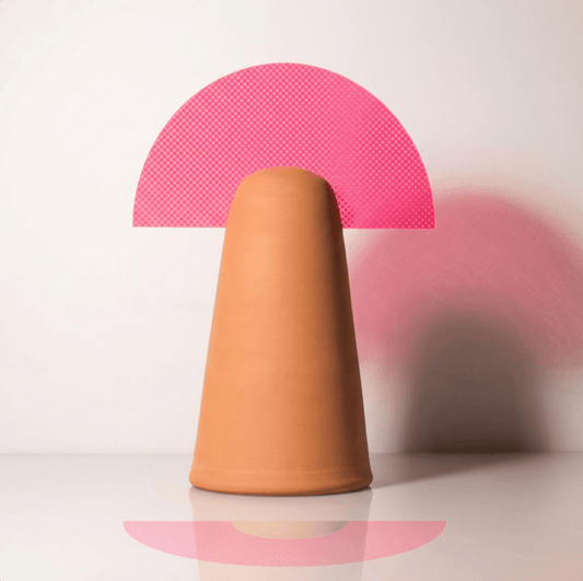 Lampe Aura en céramique artisanale Teracota - Inma Peroli - Nénita Déco - 