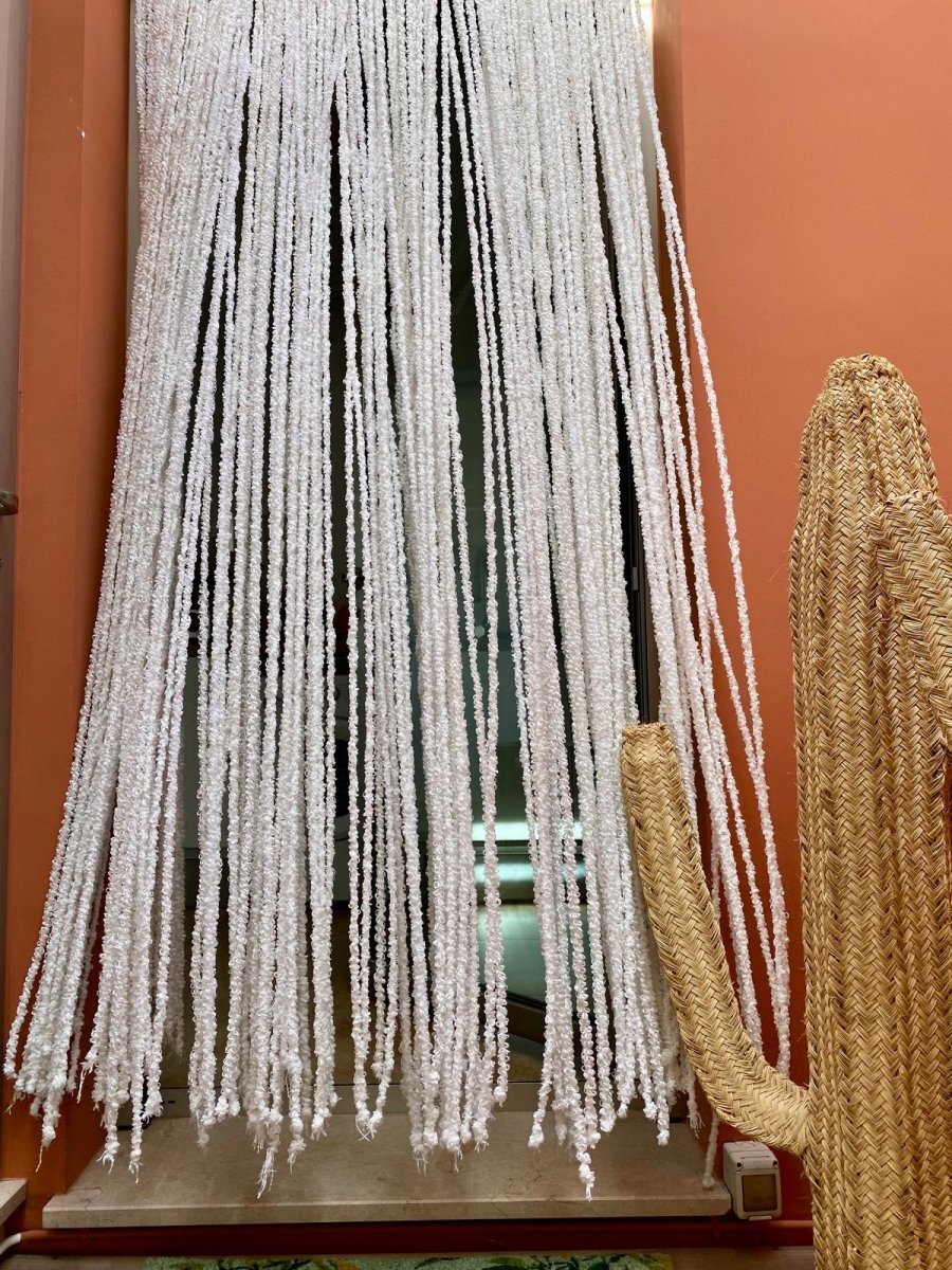 Rideau en coton recyclé artisanal - Nénita Déco - 