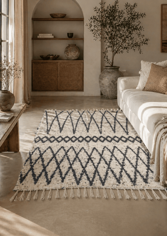 Tapis Artisanal Berbère Réversible - Elio - 140x200 - Nénita Déco - 