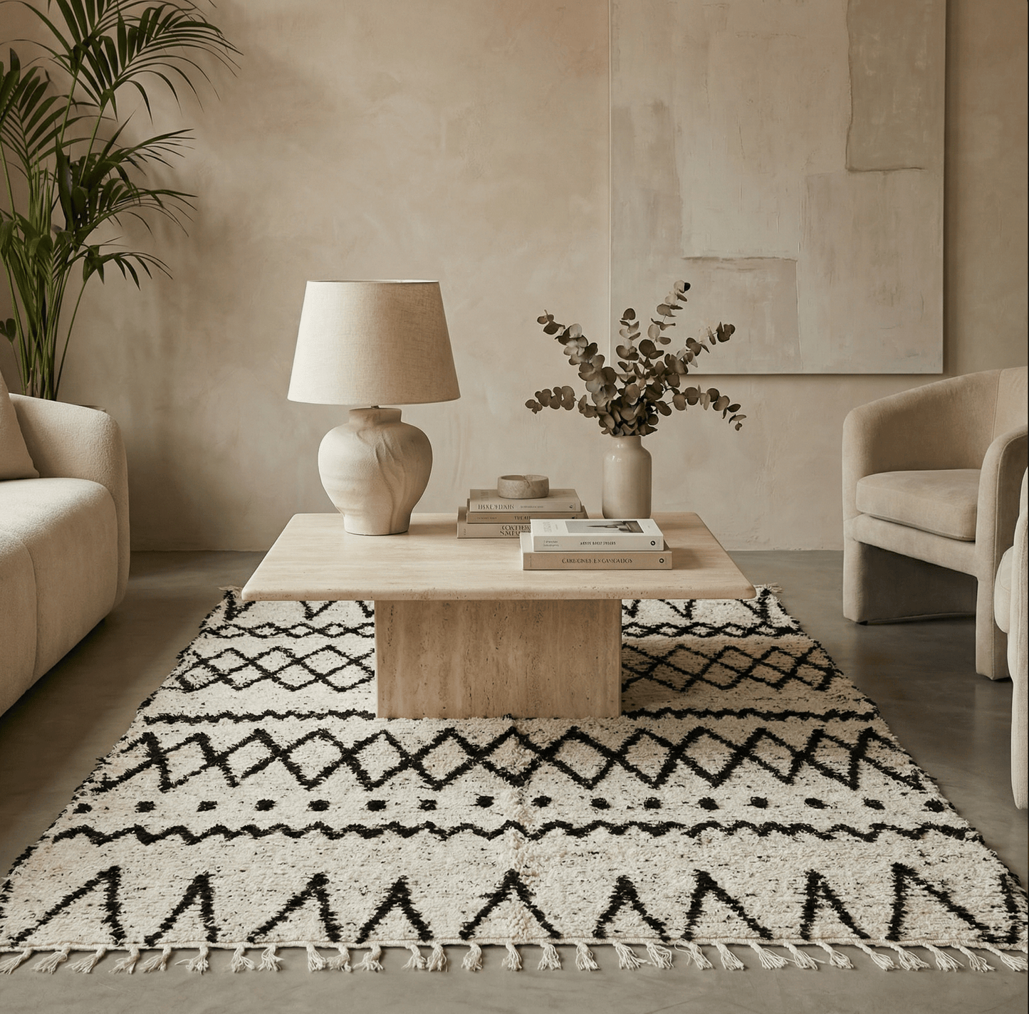 Tapis Artisanal Réversible Berbère - Luis - 170x240 - nenita - deco - 