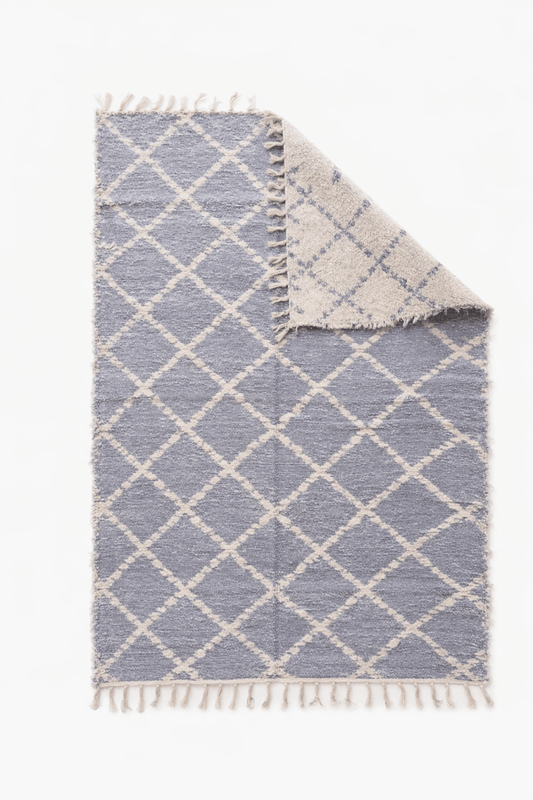 Tapis Artisanal Réversible - Lavanda - 140x200 - Nénita Déco - 