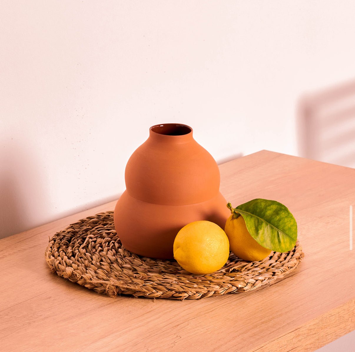 Vase en céramique artisanale – Inma Peroli - Terracotta - nenita - deco - 